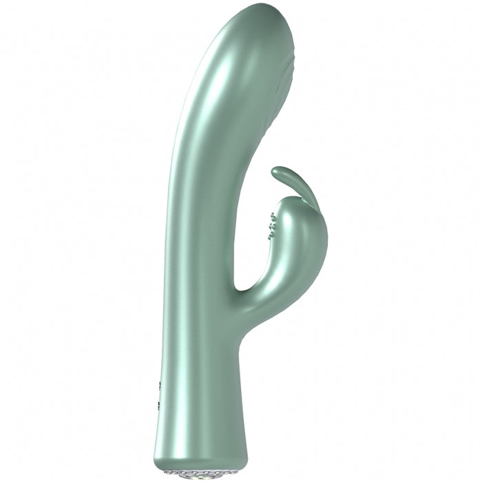 LoveLine - La Perla I - 10 Speed Rabbit - Silicone - Rechargeable - Waterproof - Green