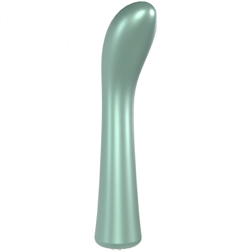 LoveLine - La Perla III - 10 Speed G-Spot Vibe - Silicone - Rechargeable - Waterproof - Green