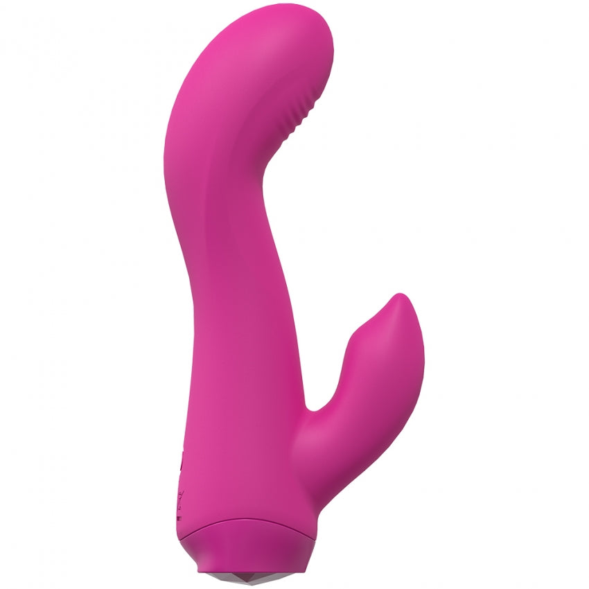 LoveLine - Empower - Dual Motor 10 Speed Rabbit - Silicone - Rechargeable - Waterproof - Pink
