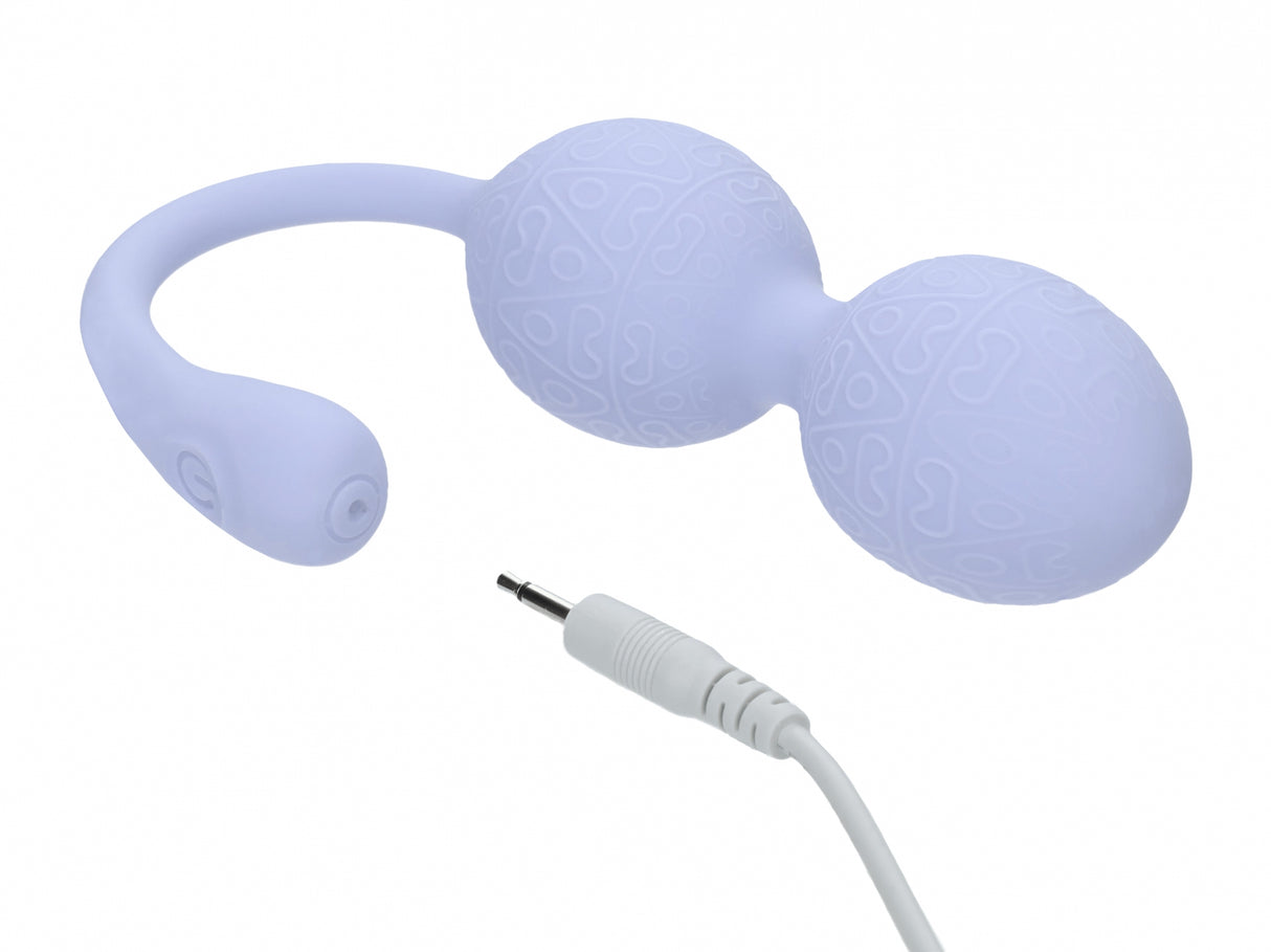 Loveline - PelviFit� Beads Kegel Vibe - 10 Function - Vibrating - Waterproof - Remote - Lavende