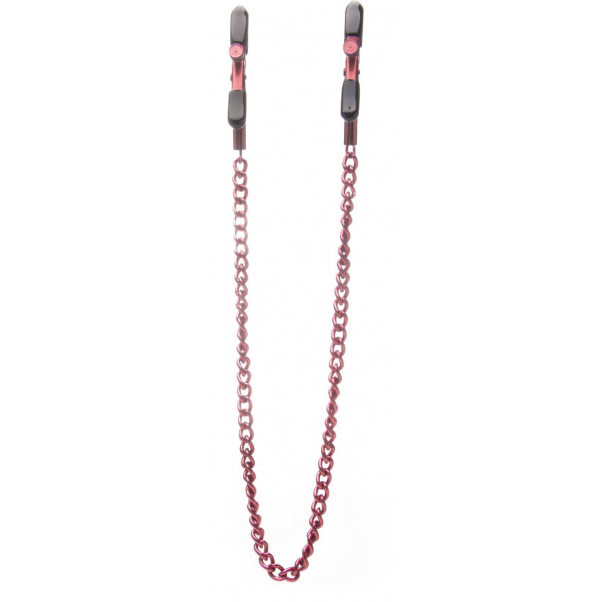 Adjustable Nipple Clamps Red