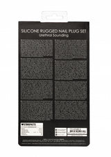 Silicone Screw Plug Set Urethral Sounding Black 89 g OU433BLK