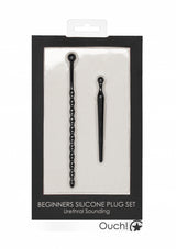 Silicone Beginners Plug Set Black 34 g