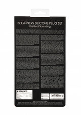 Silicone Beginners Plug Set Black 34 g