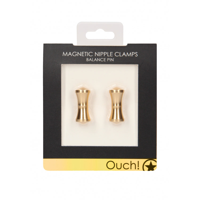 Magnetic Nipple Clamps - Balance Pin - Gold (NLA)