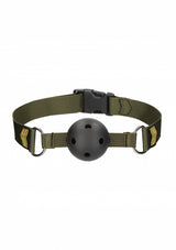 Breathable Ball Gag - Army Theme - Green (NLA)