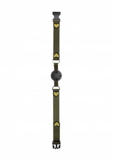 Breathable Ball Gag - Army Theme - Green (NLA)