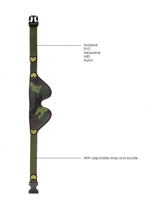 Eye-Mask - Army Theme - Green (NLA)