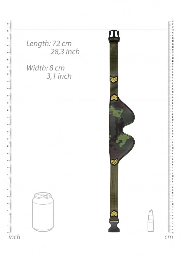 Eye-Mask - Army Theme - Green (NLA)