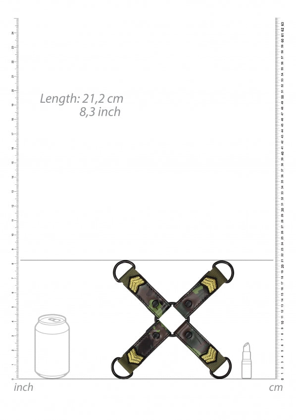 Hogtie Connector - Army Theme - Green (NLA)