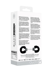 Pleasure Furry Handcuffs - With Quick-Release Button