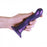 Ultra Soft Curvy G-Spot Dildo - 7'' / 17 cm - Metallic Purple