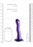 Ultra Soft Curvy G-Spot Dildo - 7'' / 17 cm - Metallic Purple