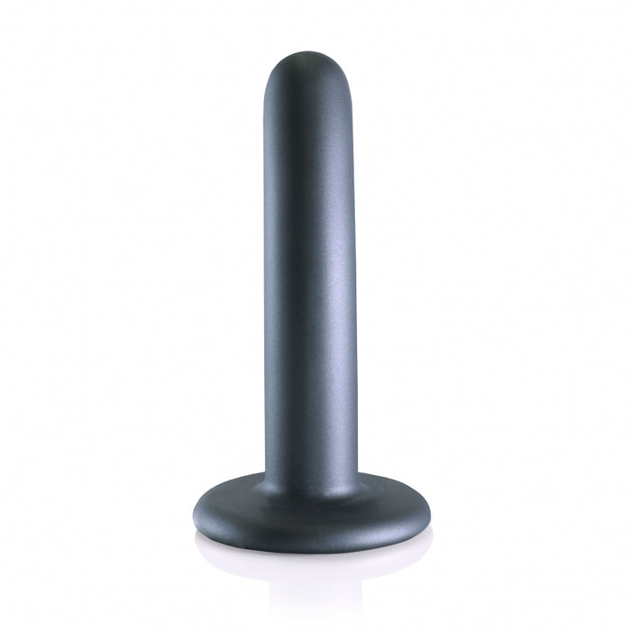 Smooth G-Spot Dildo - 5'' / 12 cm - Gun Metal