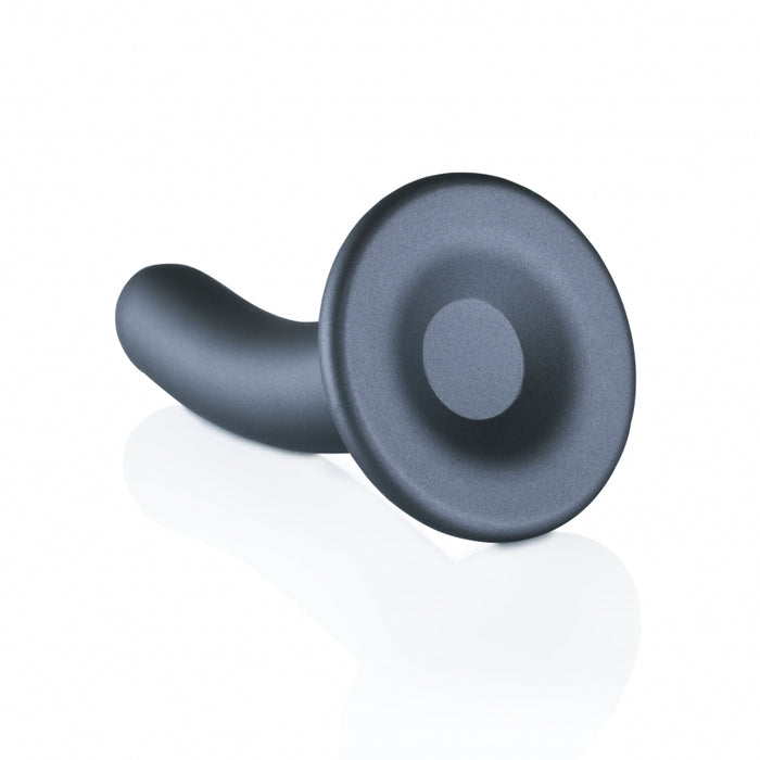 Smooth G-Spot Dildo - 5'' / 12 cm - Gun Metal