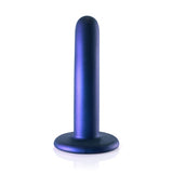 Smooth G-Spot Dildo - 5'' / 12 cm - Metallic Blue