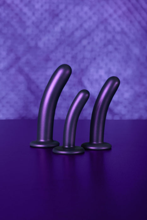 Smooth G-Spot Dildo - 5'' / 12 cm - Metallic Purple