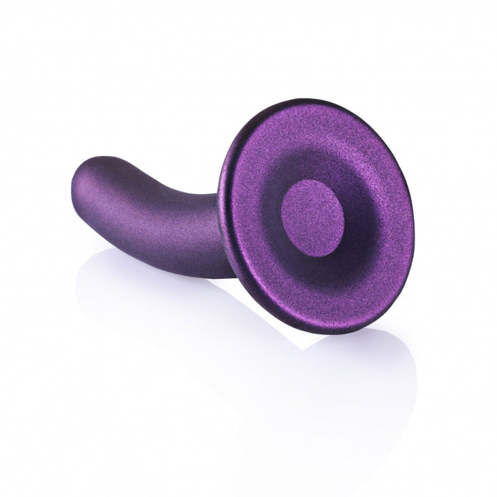 Smooth G-Spot Dildo - 5'' / 12 cm - Metallic Purple