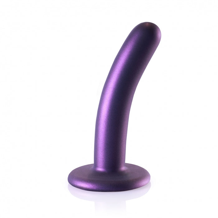 Smooth G-Spot Dildo - 5'' / 12 cm - Metallic Purple