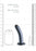 Smooth G-Spot Dildo - 6'' / 14,5 cm - Gun Metal