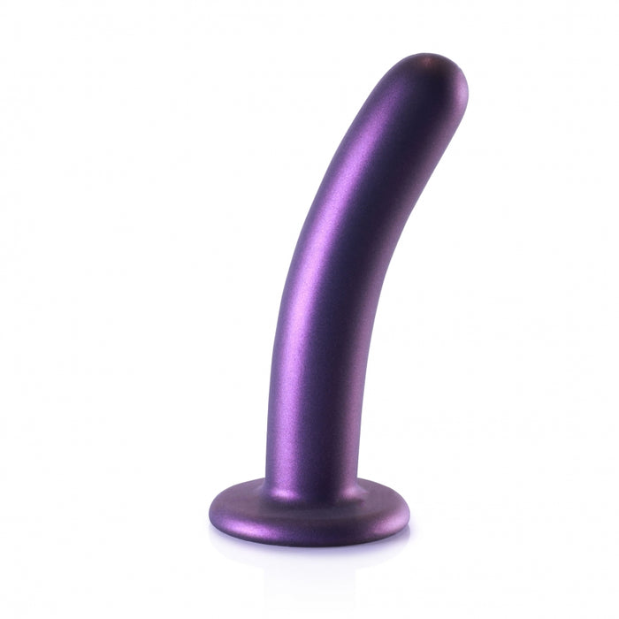 Smooth G-Spot Dildo - 6'' / 14,5 cm - Metallic Purple