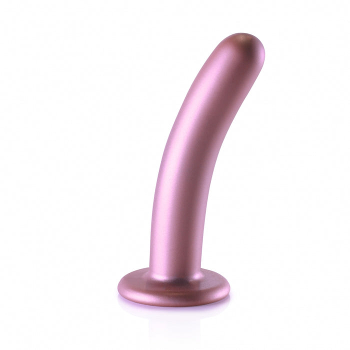 Smooth G-Spot Dildo - 6'' / 14,5 cm - Rose Gold