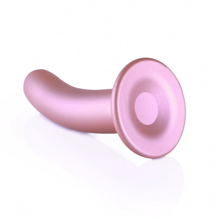 Smooth G-Spot Dildo - 6'' / 14,5 cm - Rose Gold