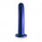 Smooth G-Spot Dildo - 7'' / 17 cm - Metallic Blue