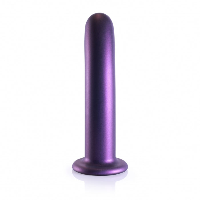 Smooth G-Spot Dildo - 7'' / 17 cm - Metallic Purple