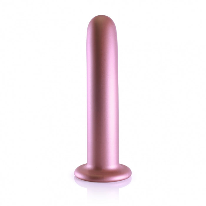 Smooth G-Spot Dildo - 7'' / 17 cm - Rose Gold