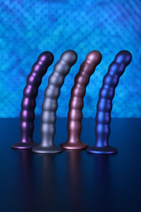 Beaded G-Spot Dildo - 5'' / 13 cm - Gun M