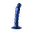 Beaded G-Spot Dildo - 5'' / 13 cm - Metallic Blue