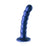 Beaded G-Spot Dildo - 5'' / 13 cm - Metallic Blue