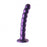 Beaded G-Spot Dildo - 6,5'' / 16,5 cm - Metallic Purple