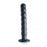 Beaded G-Spot Dildo - 8'' / 20,5 cm - Gun Metal