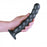 Beaded G-Spot Dildo - 8'' / 20,5 cm - Gun Metal