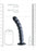 Beaded G-Spot Dildo - 8'' / 20,5 cm - Gun Metal