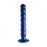 Beaded G-Spot Dildo - 8'' / 20,5 cm - Metallic Blue