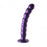 Beaded G-Spot Dildo - 8'' / 20,5 cm - Metallic Purple