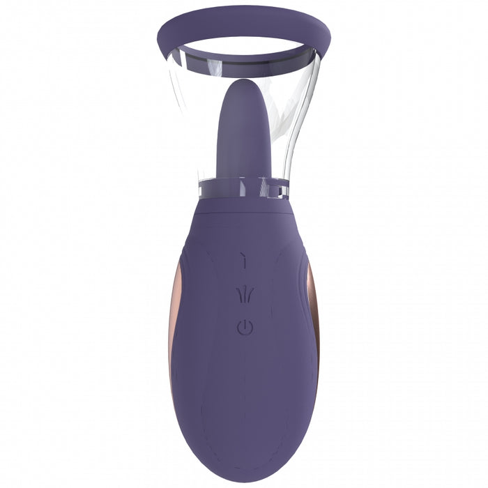 Pumped - Enhance - Automatic - Silicone - Rechargeable Vulva & Breast Pump - Purple