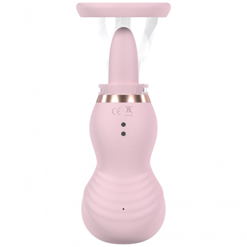 Pumped - Sensual - Automatic - Silicone - Rechargeable Vulva & Breast Pump - Pink