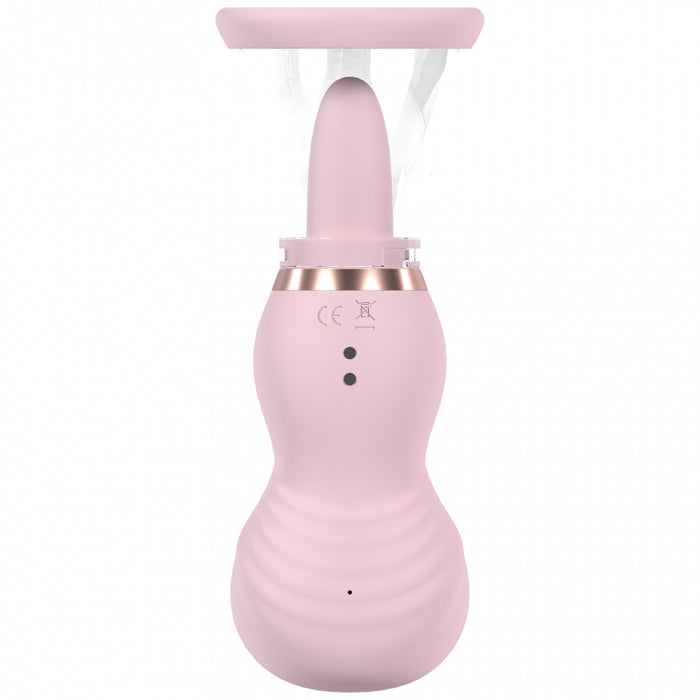 Pumped - Sensual - Automatic - Silicone - Rechargeable Vulva & Breast Pump - Pink