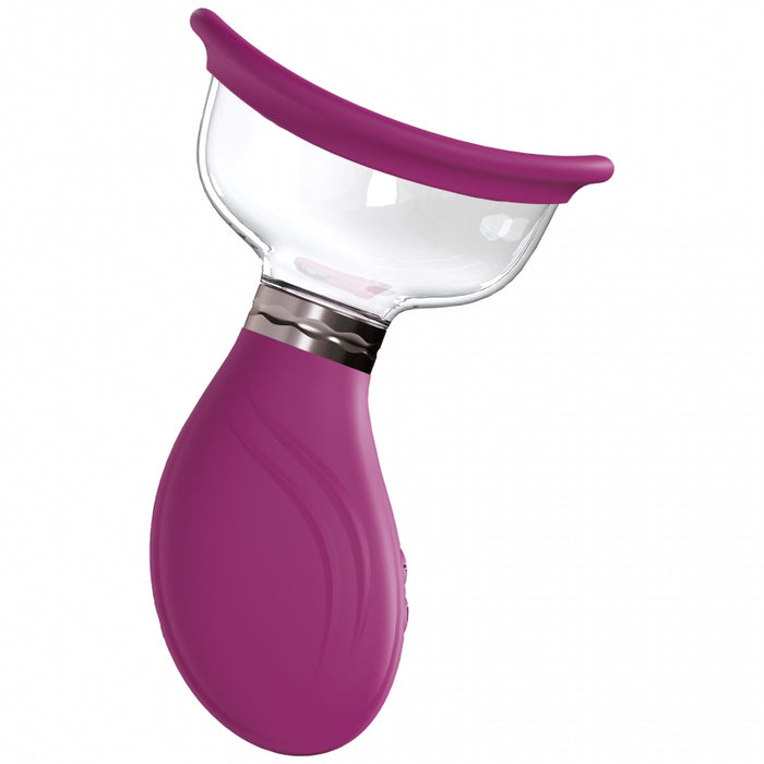 Pumped - Delightful - Automatic - Silicone - Rechargeable Vulva, Clitoral, Nipple & Breast - Pink