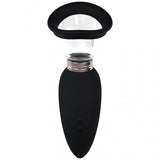 Pumped - Arousing - Automatic - Silicone - Rechargeable Vulva, Clitoral, Nipple & Breast - Black