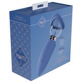 Pumped - Arousing - Automatic - Silicone - Rechargeable Vulva, Clitoral, Nipple & Breast - Blue/Grey