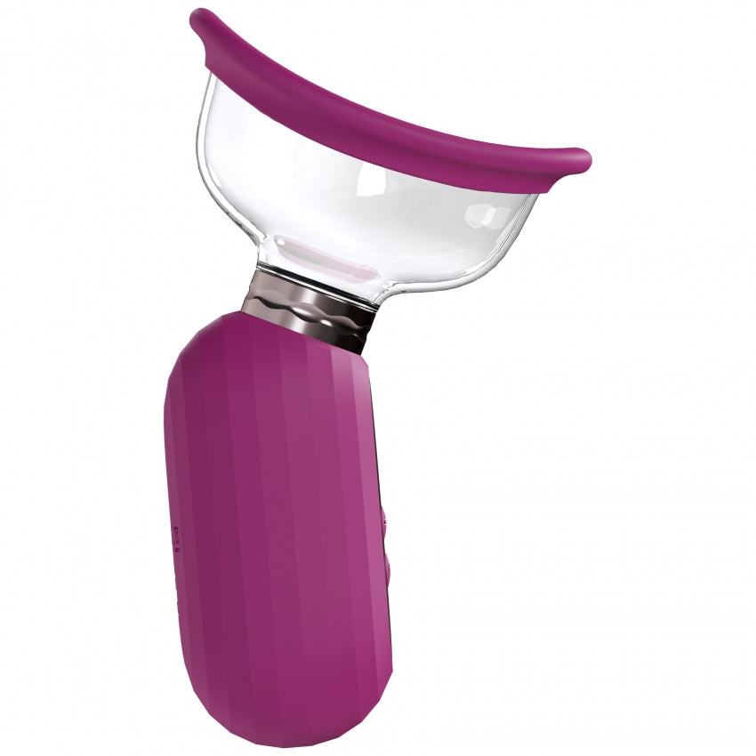 Pumped - Dazzling - Automatic - Silicone - Rechargeable Vulva, Clitoral, Nipple & Breast - Pink