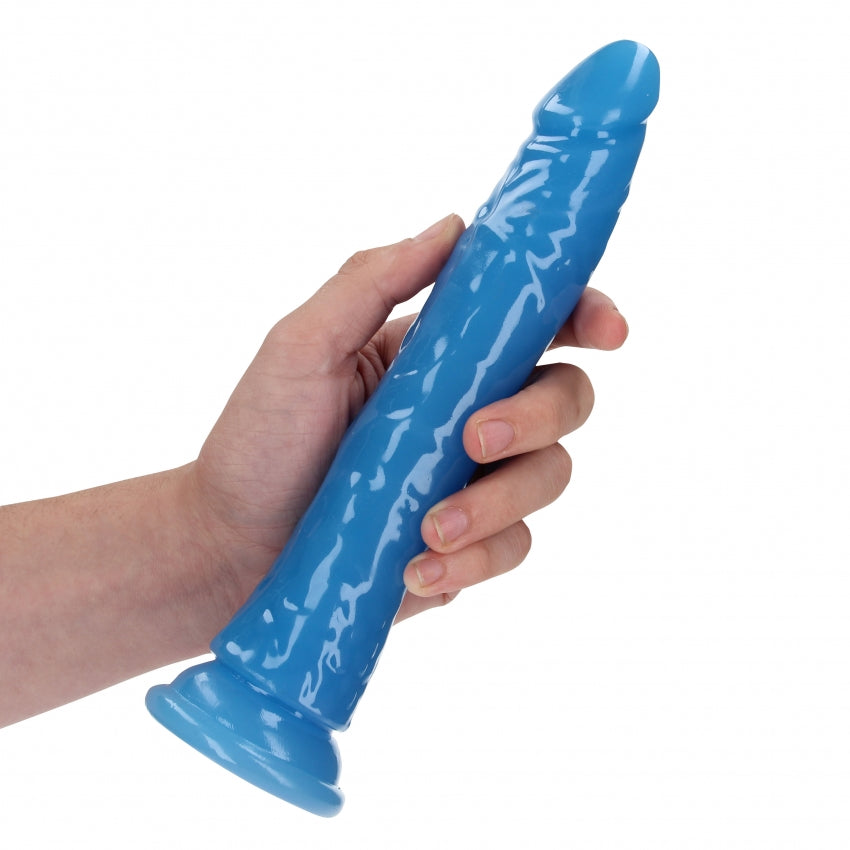 9" Inch Slim Glow in the Dark Neon - Blue
