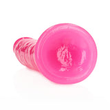 9" Inch Slim Glow in the Dark Neon - Pink