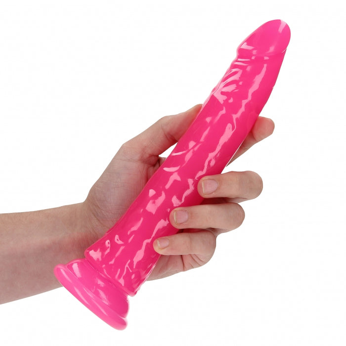 9" Inch Slim Glow in the Dark Neon - Pink