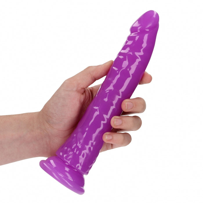 9" Inch Slim Glow in the Dark Neon - Purple